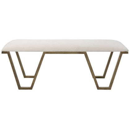 Uttermost - Farrah Geometric Bench - 23676 veiw 1