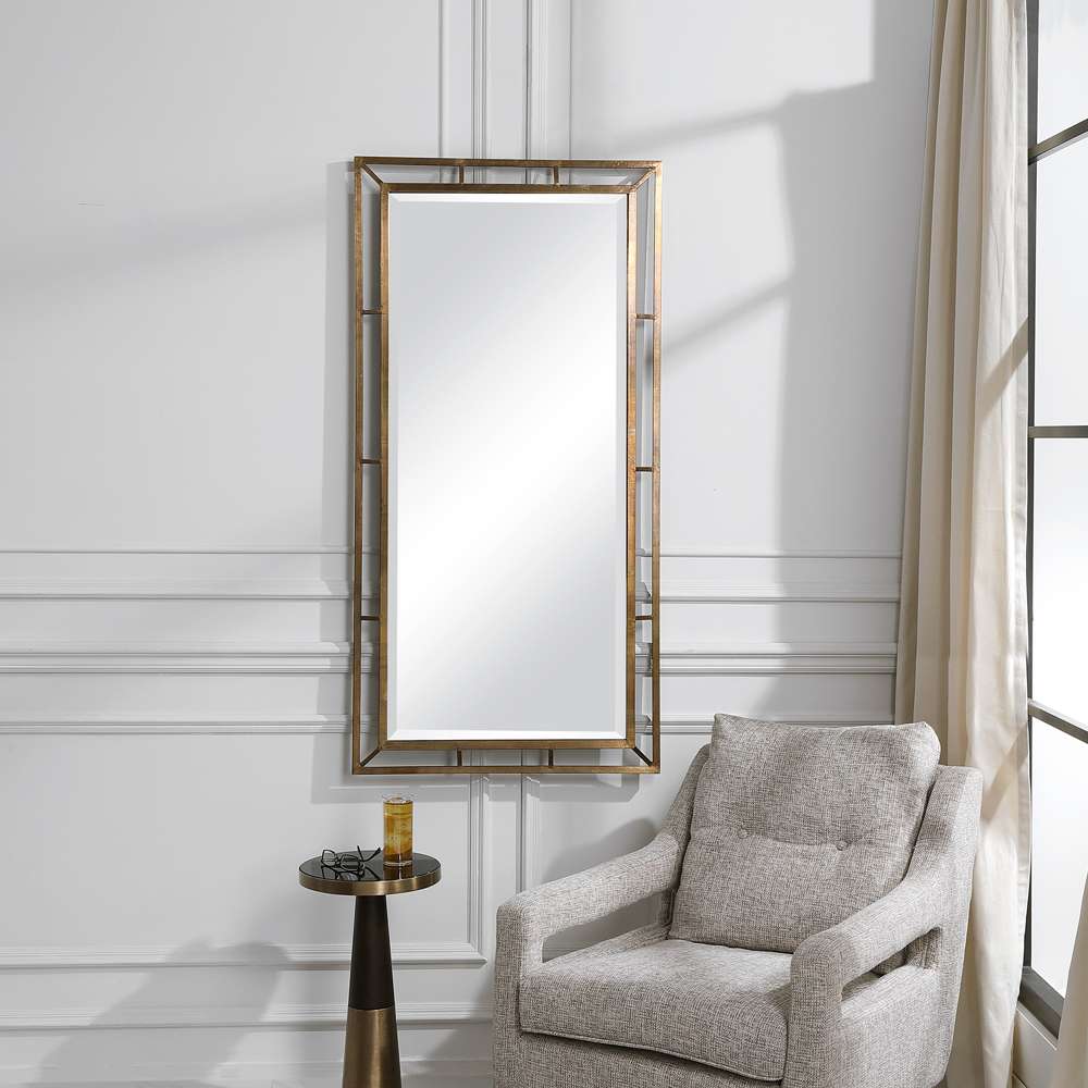 Uttermost - Farrow Copper Industrial Mirror - 09675 veiw 4