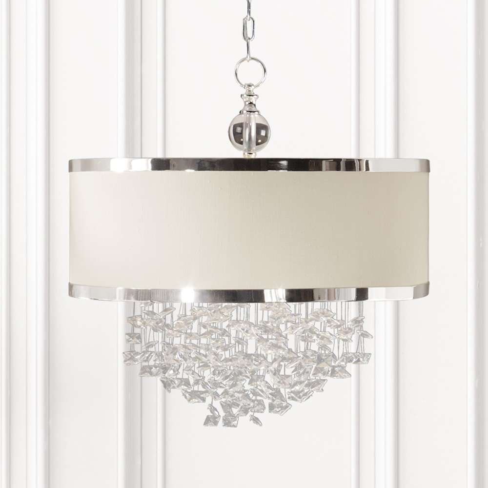 Uttermost - Fascination 3 Light Silken Drum Pendant - 21908 veiw 2