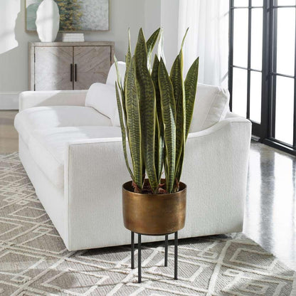 Uttermost - Fasita Brass Planter 2 Cartons - 60185 veiw 4