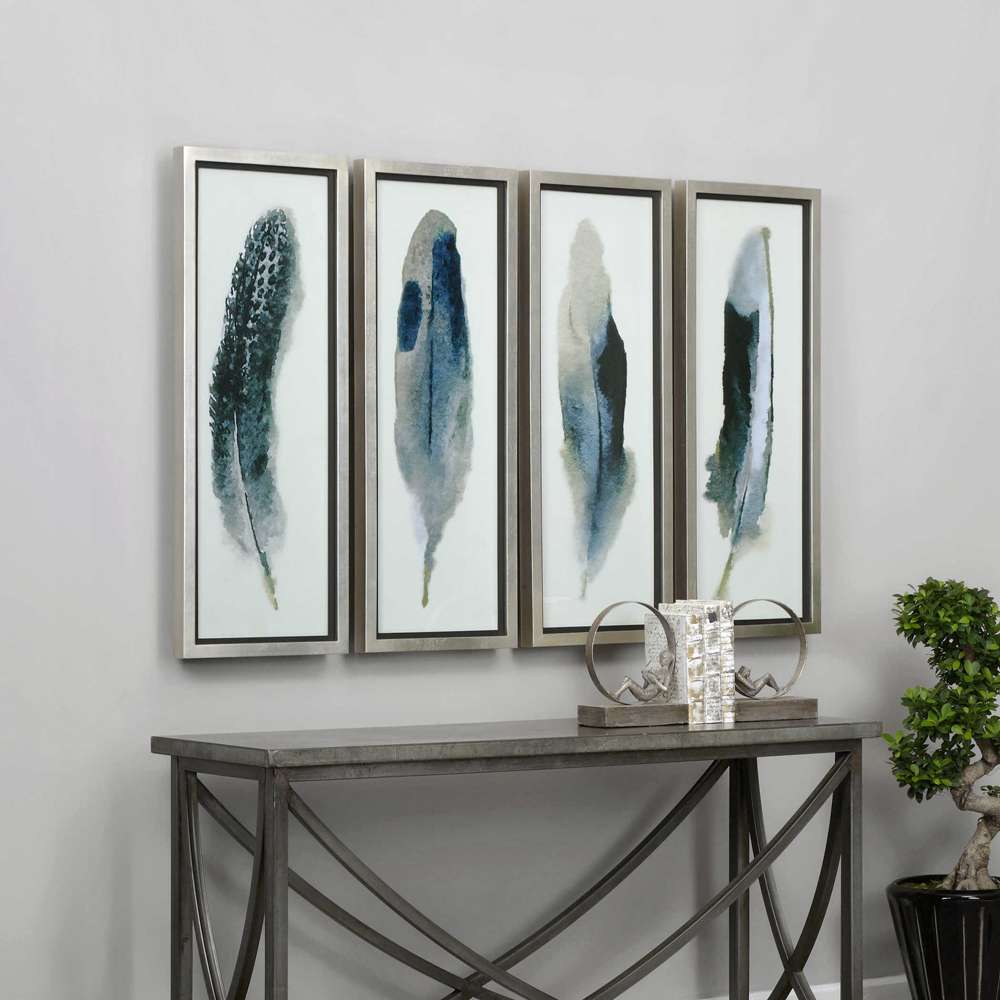 Uttermost - Feathered Beauty Prints (Set of 4) - 41554 veiw 2