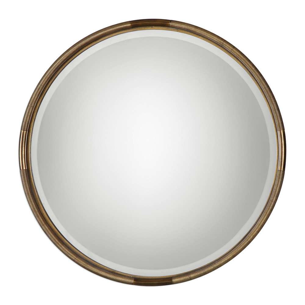 Uttermost - Finnick Iron Coil Round Mirror - 09244 veiw 1