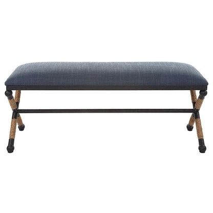Uttermost - Firth Rustic Navy Bench - 23713 veiw 1