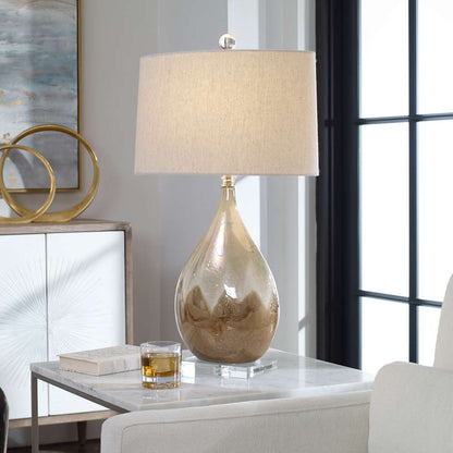 Uttermost - Flavian Glazed Ceramic Lamp - 26171-1 veiw 4