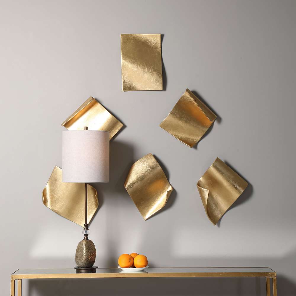 Uttermost - Fluttering Pages Wall Decor, Set of 6 - 04258 veiw 4