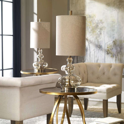 Uttermost - Formoso Amber Glass Table Lamp - 29538-1 veiw 3