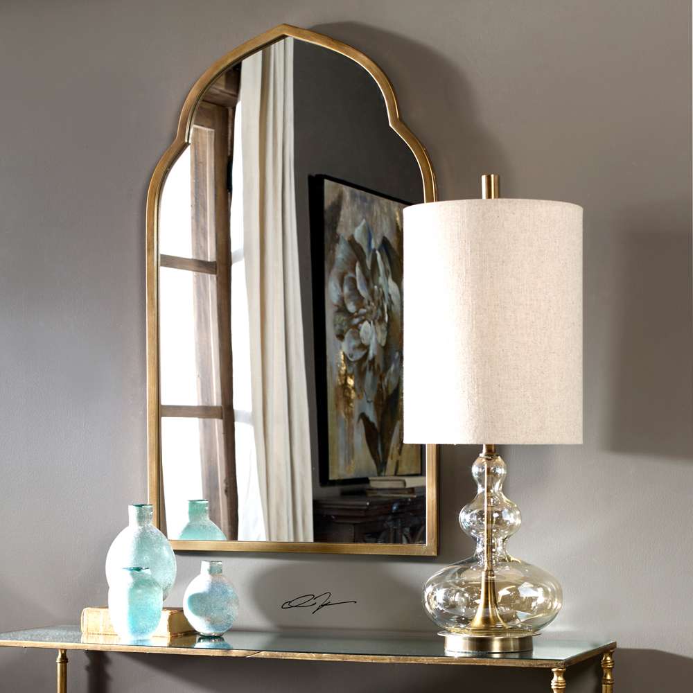 Uttermost - Formoso Amber Glass Table Lamp - 29538-1 veiw 4