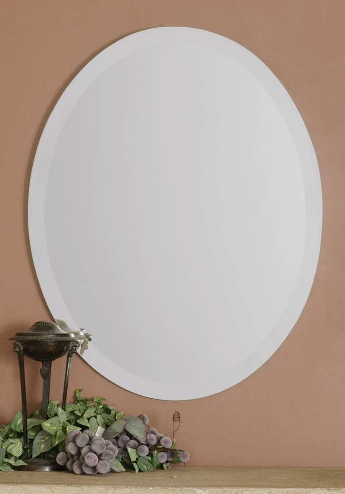 Uttermost - Frameless Vanity Oval Mirror - 19580-B veiw 2