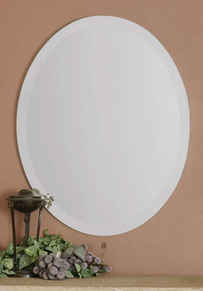 Uttermost - Frameless Vanity Oval Mirror - 19580-B veiw 2