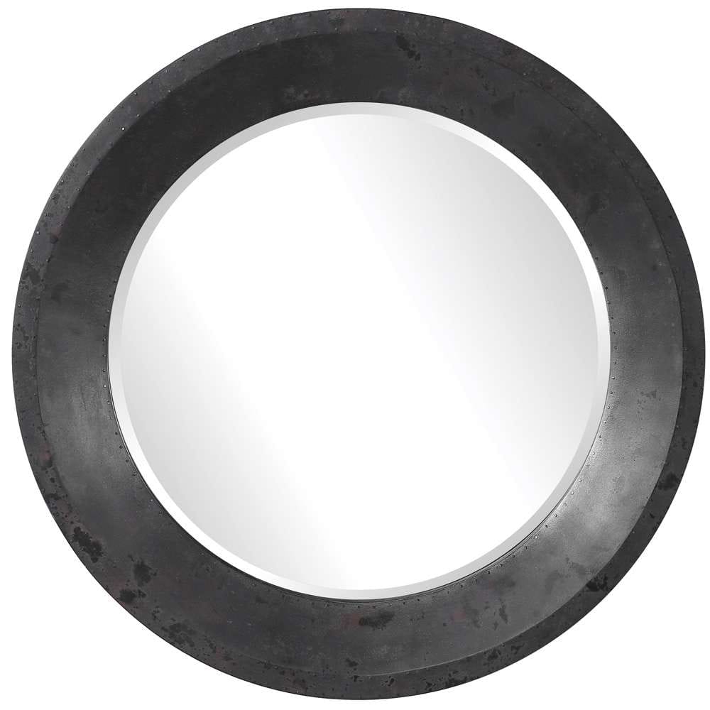 Uttermost - Frazier Round Industrial Mirror - 09589 veiw 1