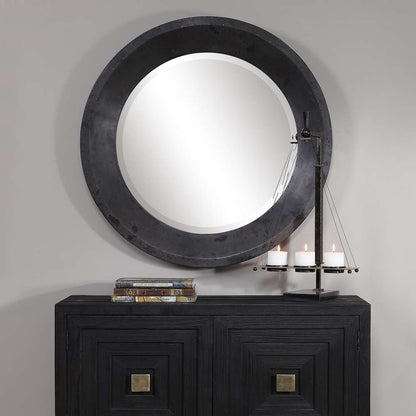 Uttermost - Frazier Round Industrial Mirror - 09589 veiw 4
