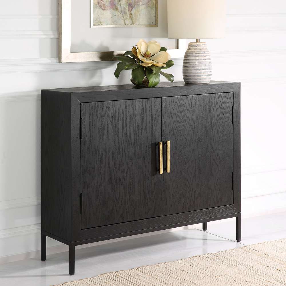 Uttermost - Front Range Dark Oak 2 Door Cabinet - 22891 veiw 2