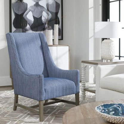 Uttermost - Galiot Wingback Accent Chair - 23562 veiw 4