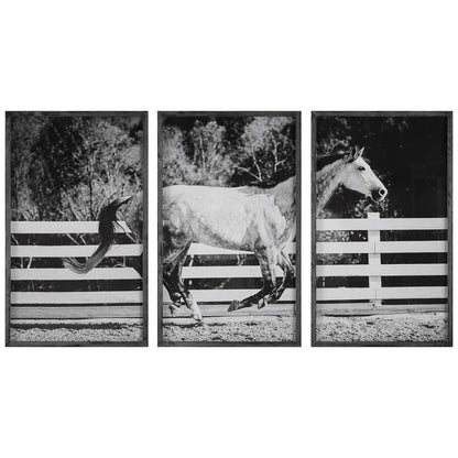 Uttermost - Galloping Forward Equine Prints, Set/3 - 32279 veiw 1