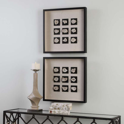 Uttermost - Geode Linen Shadow Box - 04080 veiw 2