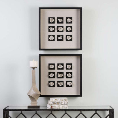 Uttermost - Geode Linen Shadow Box - 04080 veiw 3