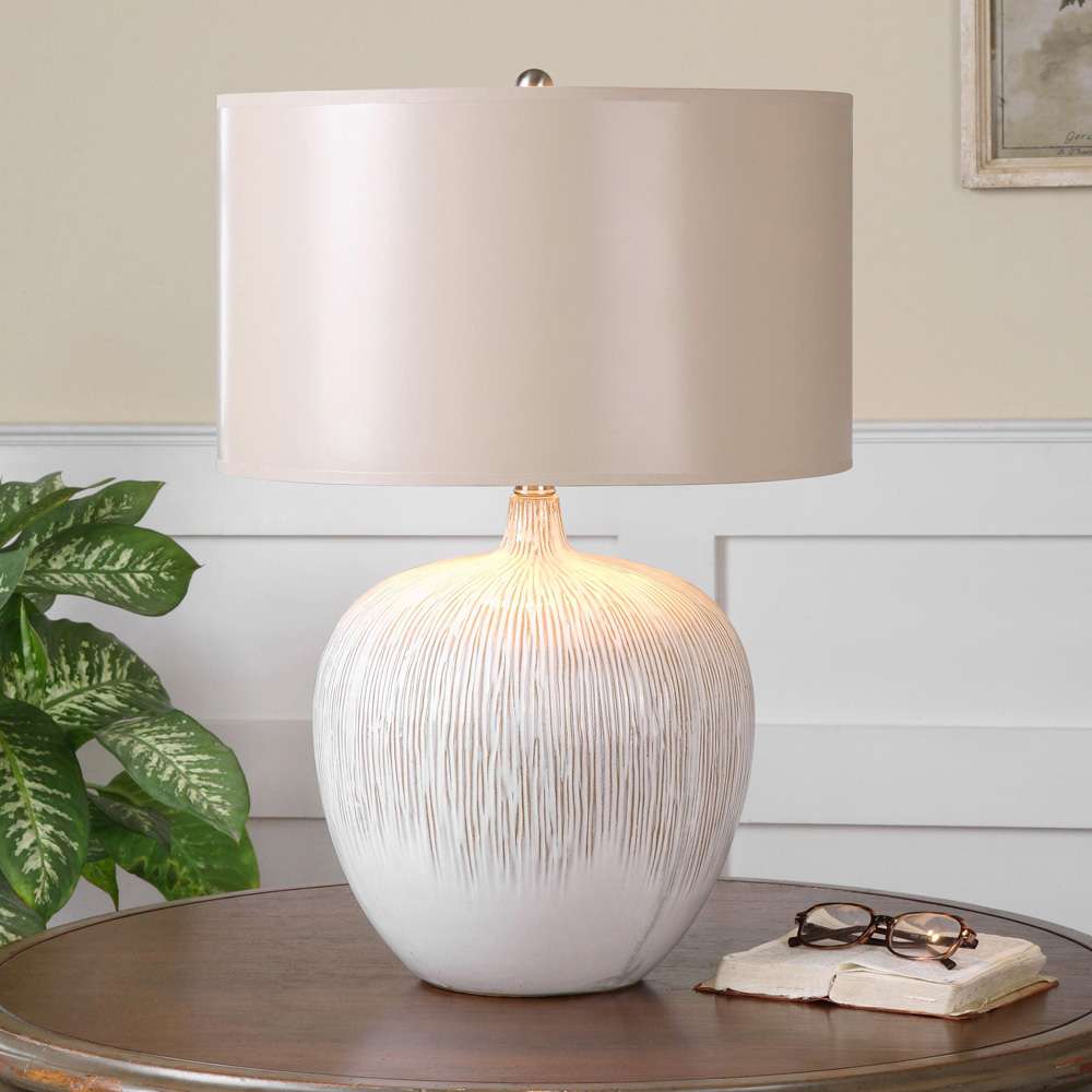 Uttermost - Georgios Textured Ceramic Lamp - 26194-1 veiw 2