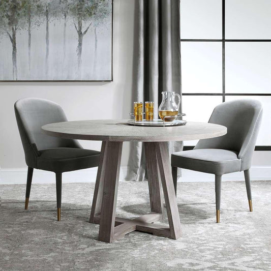 Uttermost - Gidran Gray Dining Table - 24952 veiw 2