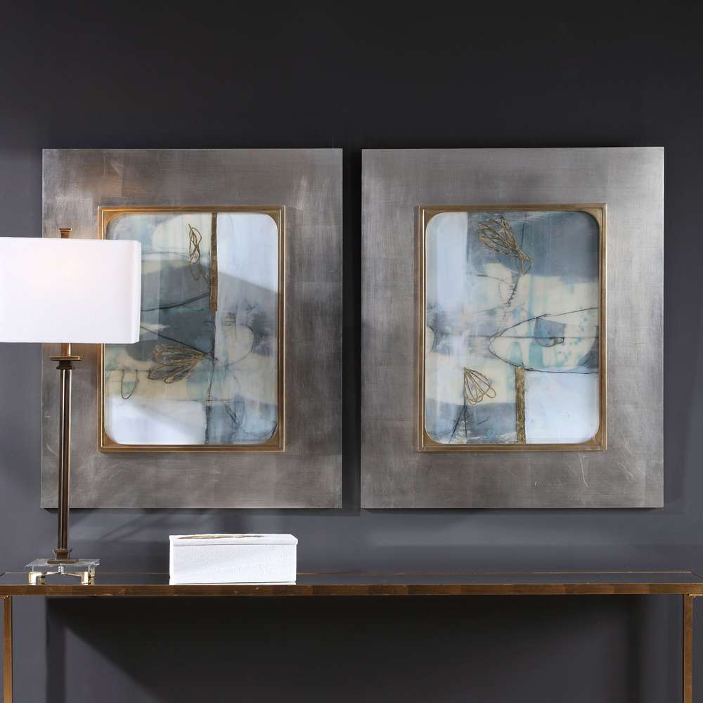 Uttermost - Gilded Whimsy Abstract Prints (Set of 2) - 41613 veiw 4