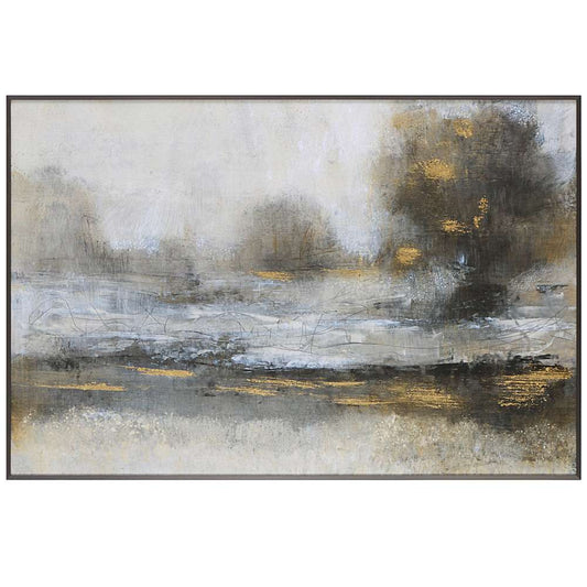 Uttermost - Gilt Misty Landscape Framed Print - 41437 veiw 1