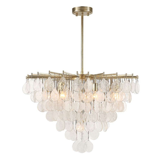 Uttermost - Goccia 8 Light Tear Drop Glass Pendant - 21583 veiw 2