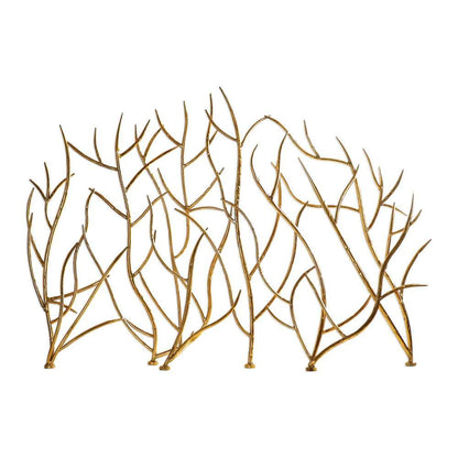 Uttermost - Gold Branches Decorative Fireplace Screen - 18796 veiw 1
