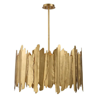 Uttermost - Golden Gate 8 Light Industrial Pendant - 21579 veiw 1