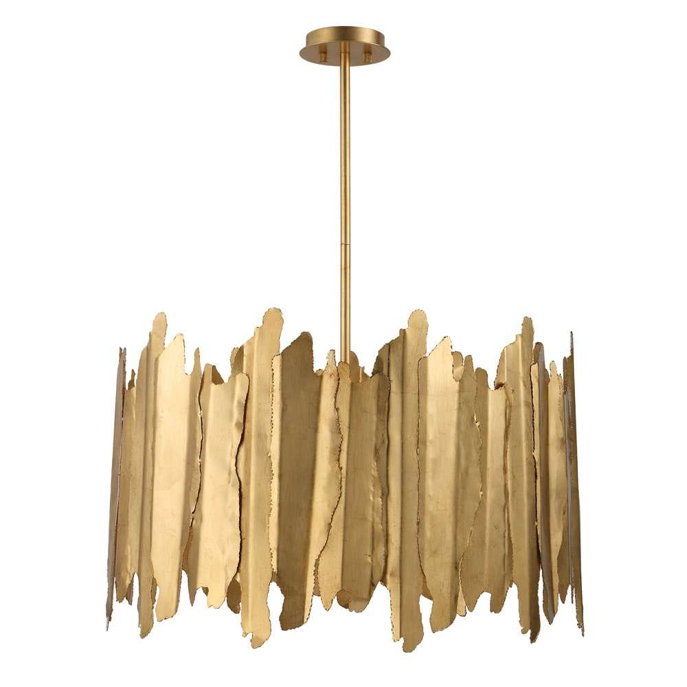 Uttermost - Golden Gate 8 Light Industrial Pendant - 21579 veiw 2