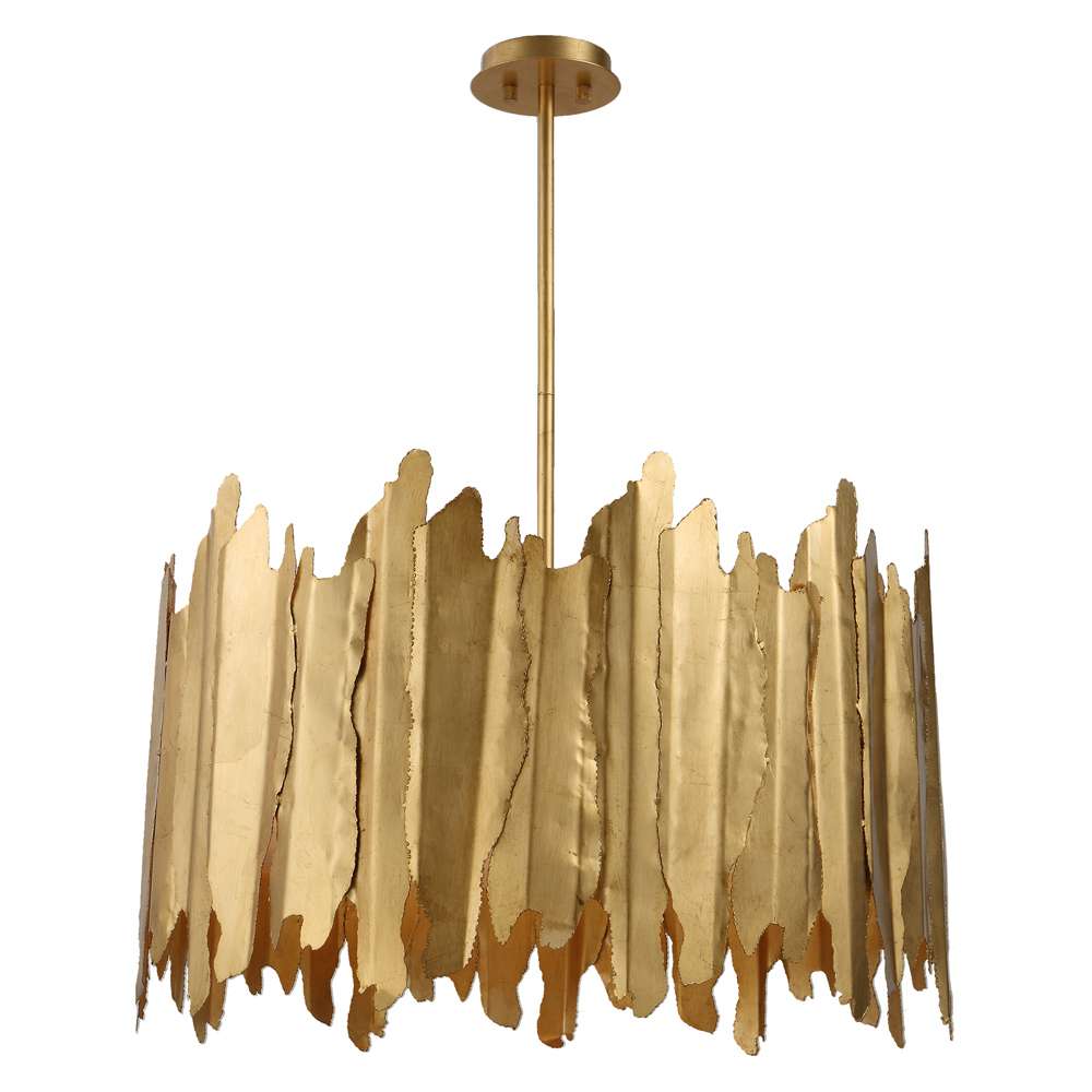 Uttermost - Golden Gate 8 Light Industrial Pendant - 21579 veiw 3