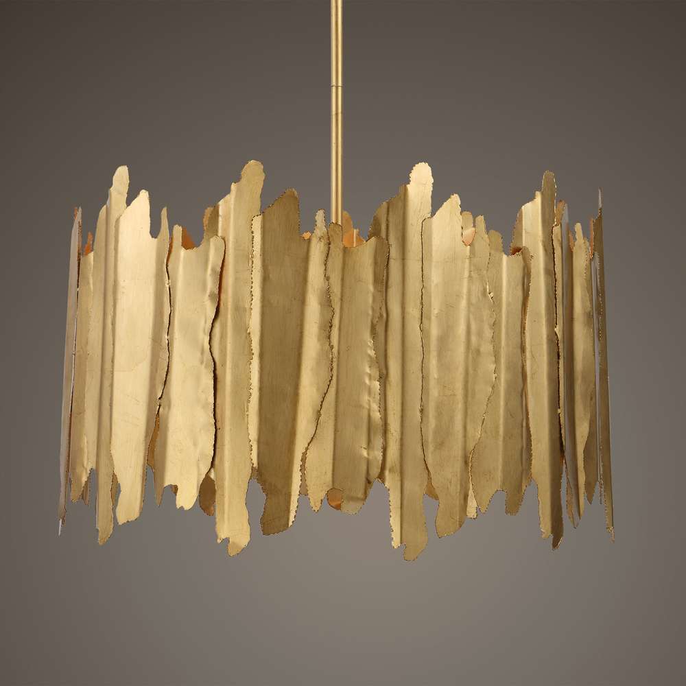 Uttermost - Golden Gate 8 Light Industrial Pendant - 21579 veiw 4