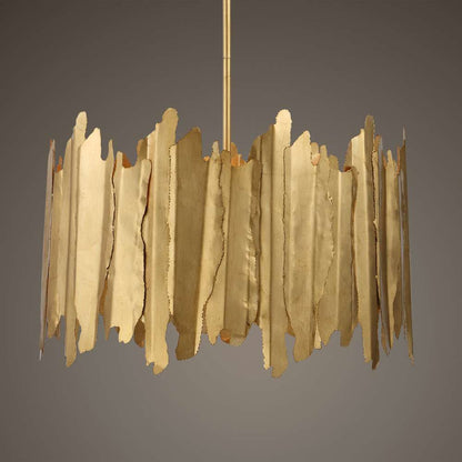 Uttermost - Golden Gate 8 Light Industrial Pendant - 21579 veiw 4