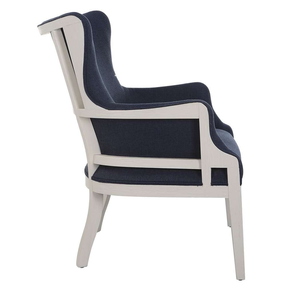 Uttermost - Gordonston Blue Fabric Accent Chair - 23753 veiw 3