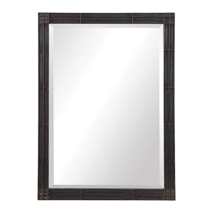 Uttermost - Gower Aged Black Vanity Mirror - 09485 veiw 1