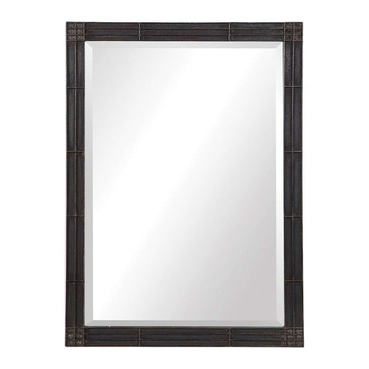 Uttermost - Gower Aged Black Vanity Mirror - 09485 veiw 1