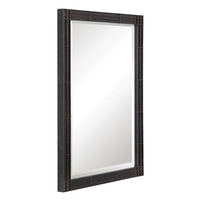 Uttermost - Gower Aged Black Vanity Mirror - 09485 veiw 3