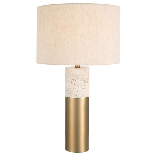 Uttermost - Gravitas Elegant Brass & Stone Lamp - 30201-1 veiw 1