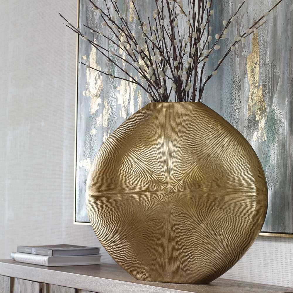 Uttermost - Gretchen Gold Vase - 17598 veiw 3