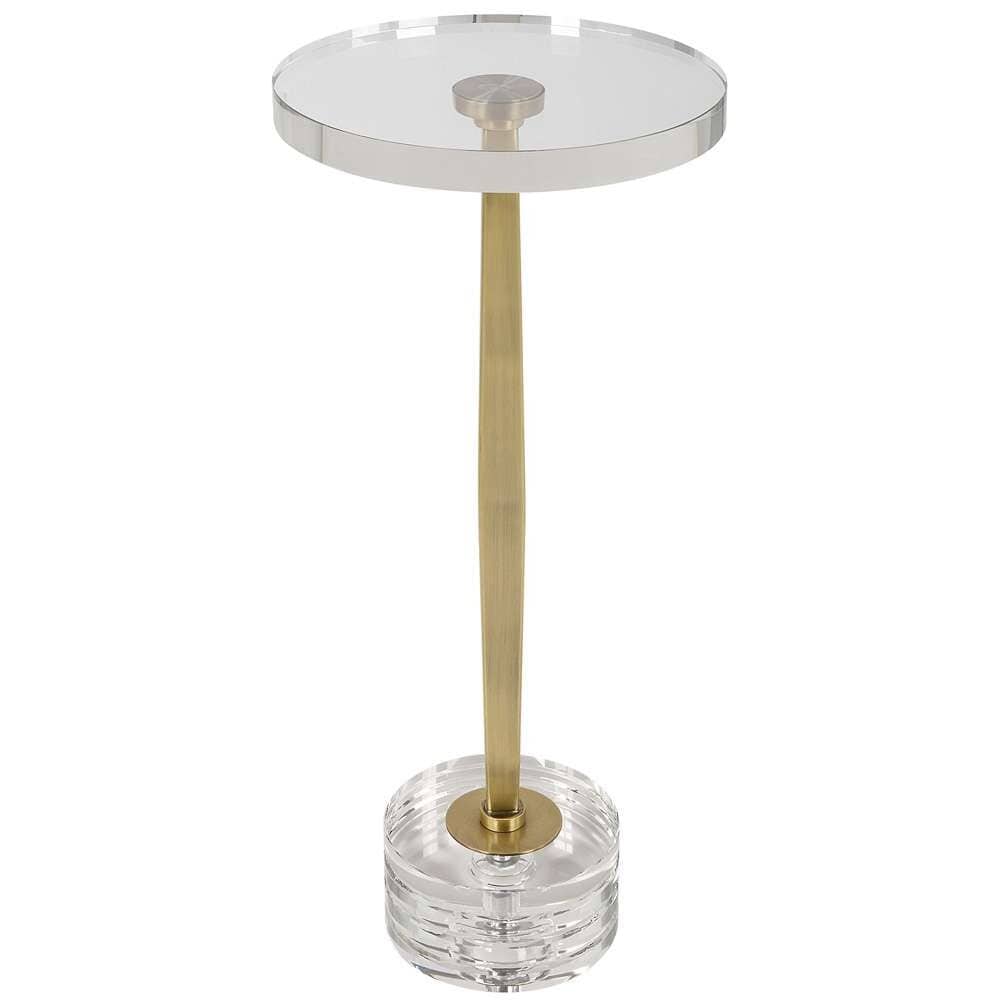 Uttermost - Groove Crystal Drink Table - 22908 veiw 1