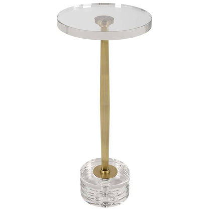Uttermost - Groove Crystal Drink Table - 22908 veiw 1