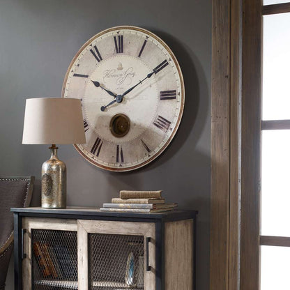 Uttermost - Harrison Gray 30in Clock - 06033 veiw 3