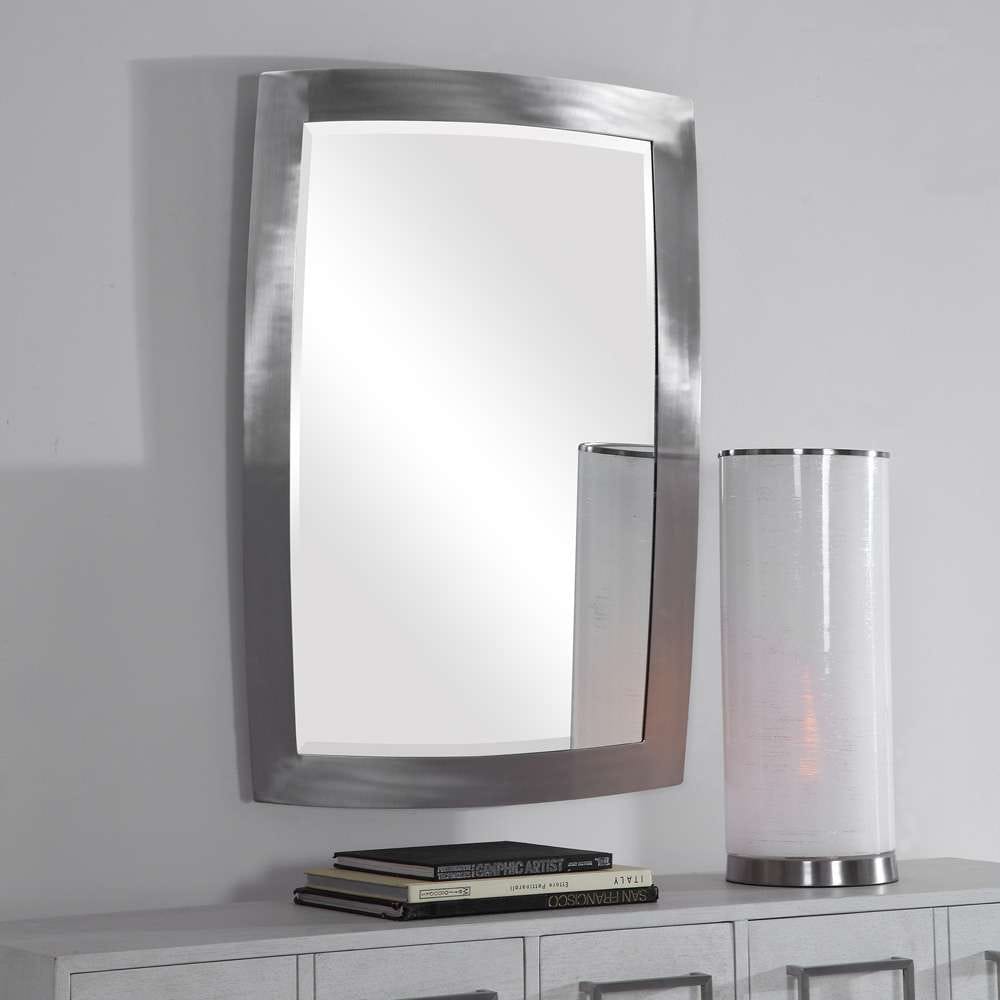 Uttermost - Haskill Brushed Nickel Mirror - 09618 veiw 3
