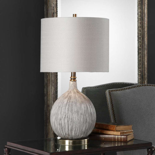 Uttermost - Hedera Textured Ivory Table Lamp - 27715-1 veiw 2