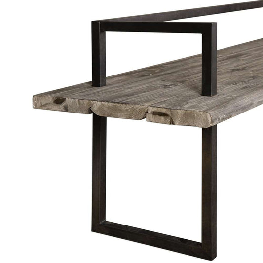 Uttermost - Herbert Reclaimed Wood Bench - 24701 veiw 2