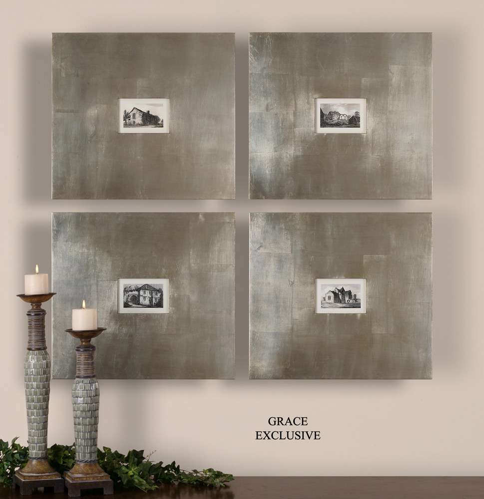 Uttermost - Historical Buildings Framed Art Set/4 - 41295 veiw 3