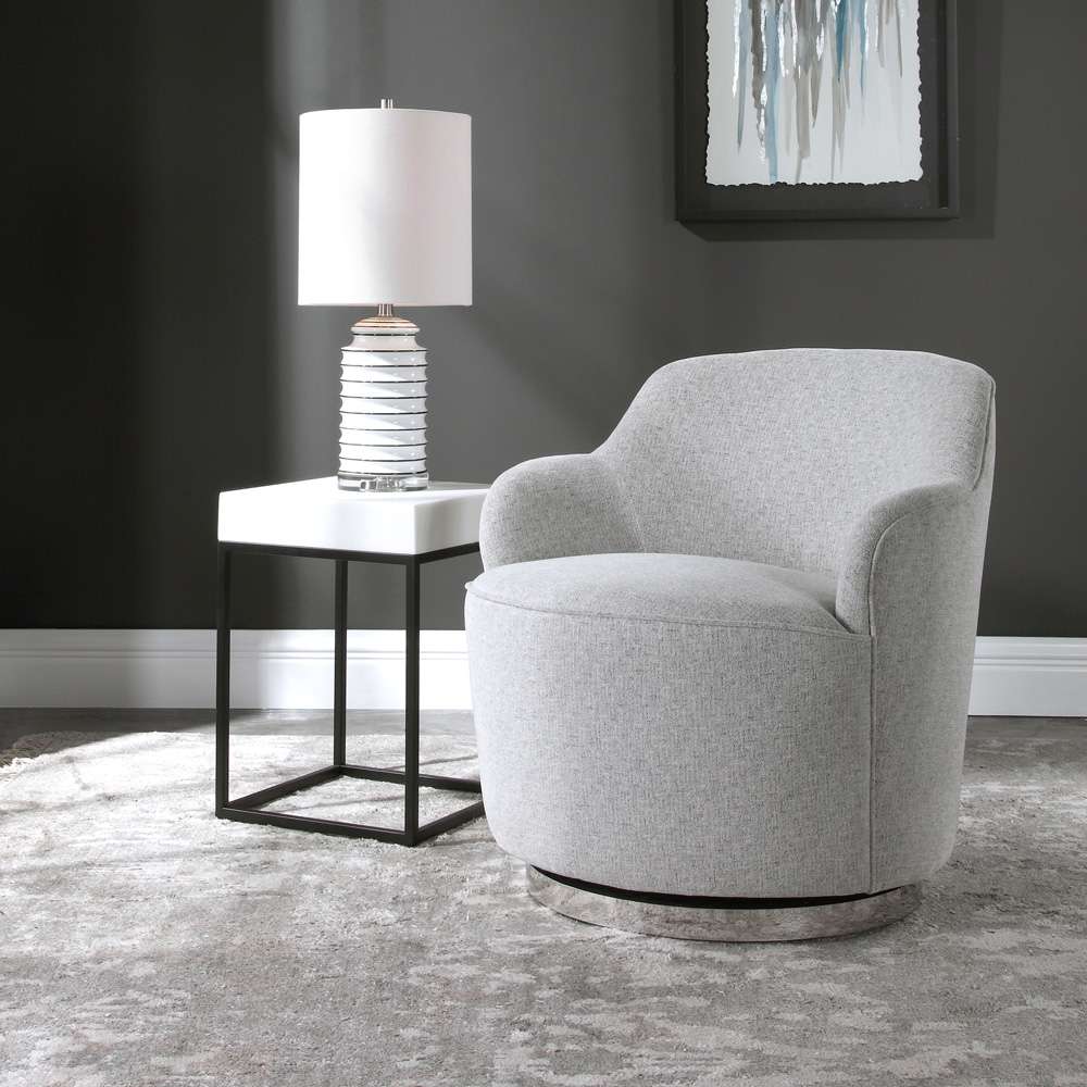 Uttermost - Hobart Casual Swivel Chair - 23529 veiw 2