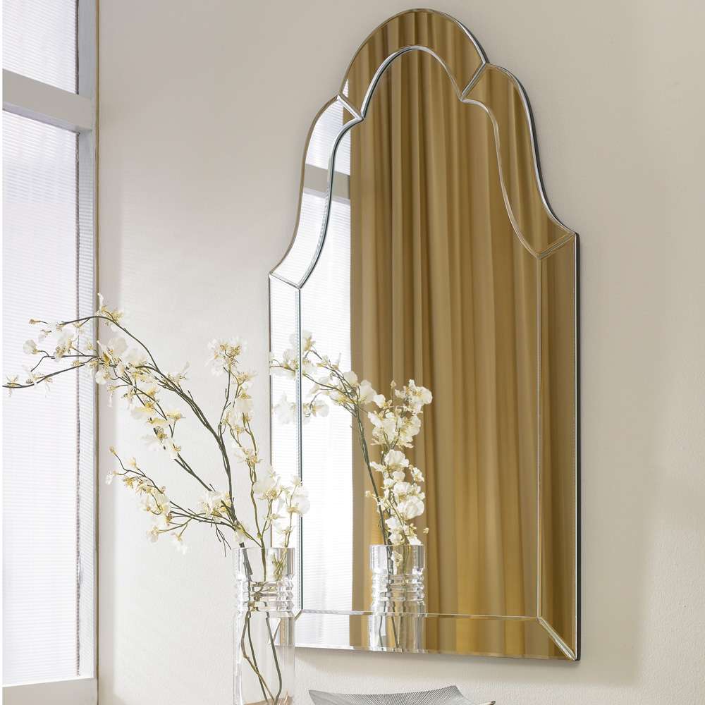 Uttermost - Hovan Frameless Arched Mirror - 11912-B veiw 2