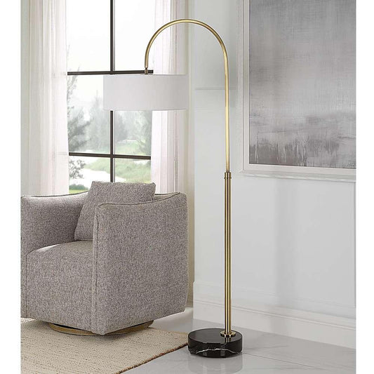 Uttermost - Huxford Brass Arch Floor Lamp - 30136-1 veiw 2