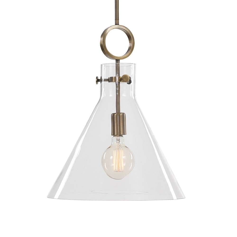 Uttermost - Imbuto Funnel Glass 1 Light Pendant - 21548 veiw 1