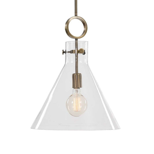 Uttermost - Imbuto Funnel Glass 1 Light Pendant - 21548 veiw 1