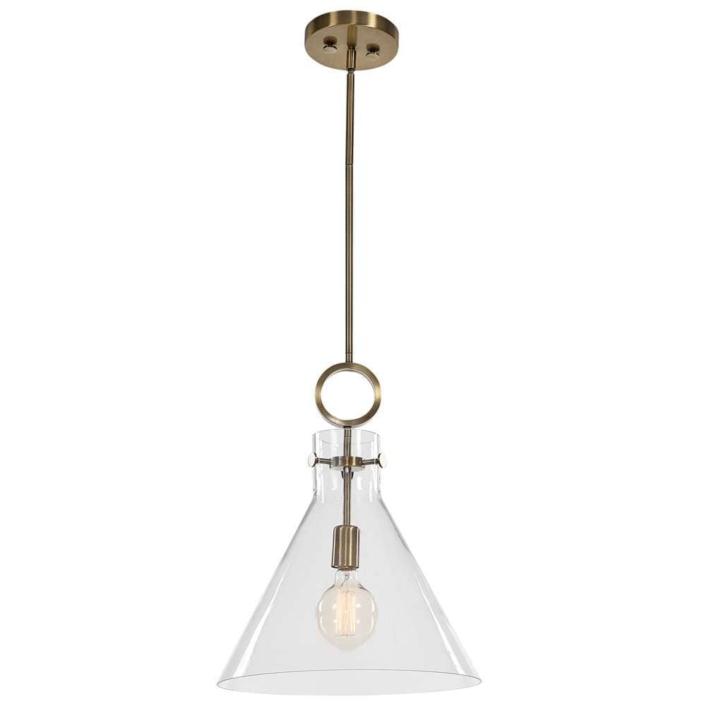 Uttermost - Imbuto Funnel Glass 1 Light Pendant - 21548 veiw 3